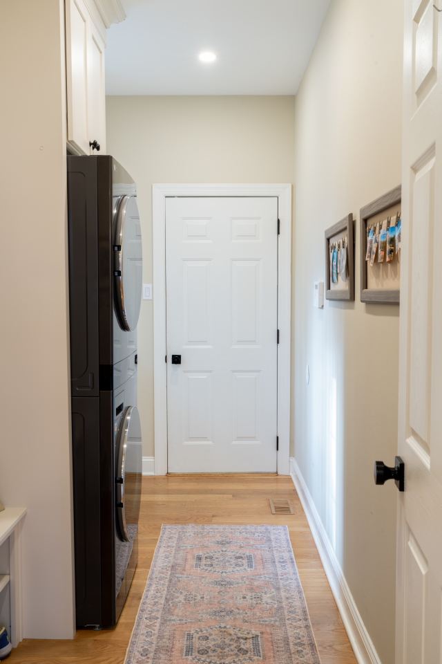 Durable tile flooring was installed with insulated subflooring, ensuring long-lasting performance in a high-traffic area.