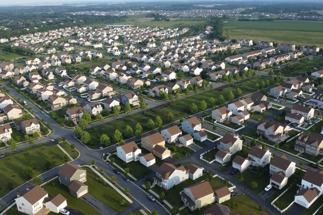Suburban sprawl