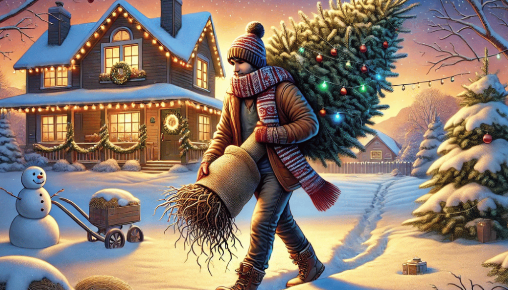 Can you Replant a Christmas Tree | Strobert Tree Services