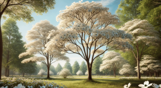 Dogwood White Flowering Trees Identification