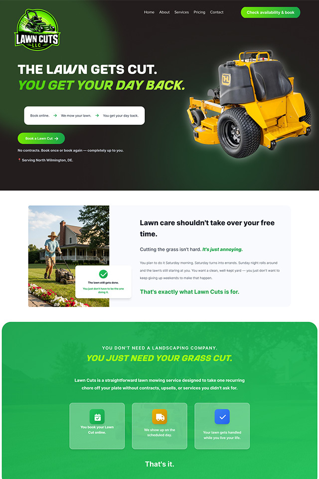 Lawn Cuts